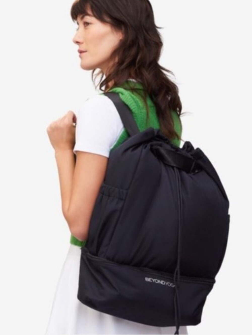 Beyond Yoga Convertible Black Gym Women's Bag